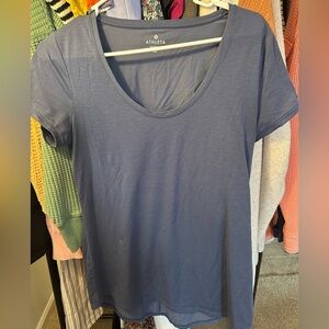 Athleta Women's Short Sleeve Tee in Navy